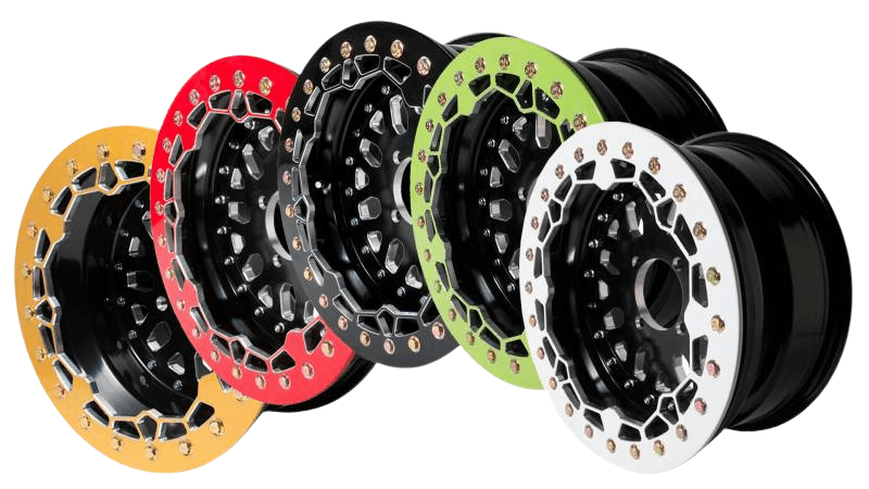 Alba Racing Crusher Pro Beadlock Wheels for RZR 4 Lug