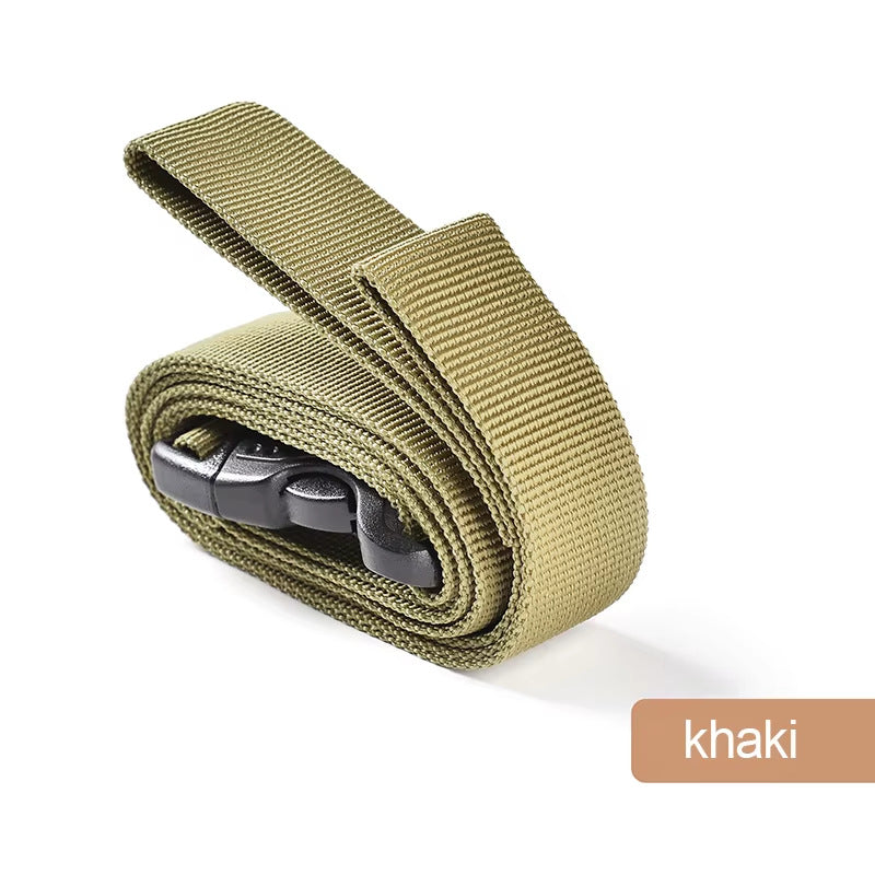 Outdoor camping tying rope non elastic fix with buckle nylon rope