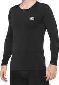100% Basecamp Jersey - Long-Sleeve - Black - XL 40045-00003