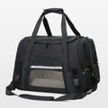 Foldable & Expandable Pet Carrier Bag - Mesh Breathable Cat/Dog Travel Bag, Convertible Crossbody Handbag for Small Pets