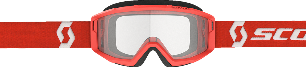 SCOTT Primal Goggles - Red - Clear 278598-0004043