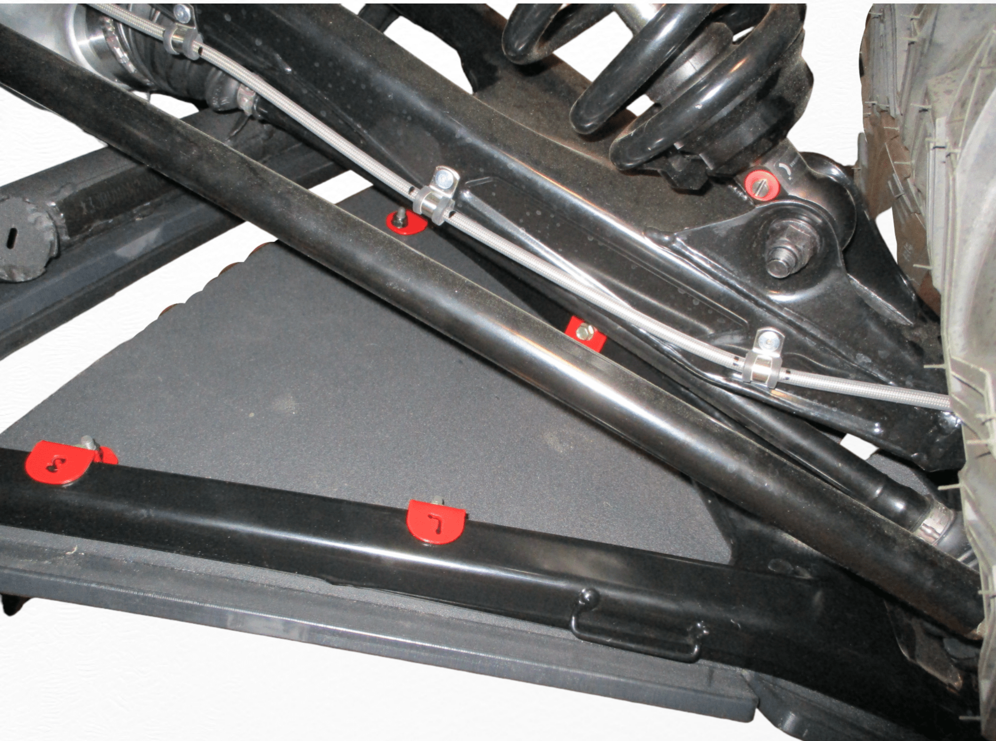 Trail Armor Front A Arm Guards for 2017+ Can-Am Maverick X3 72"