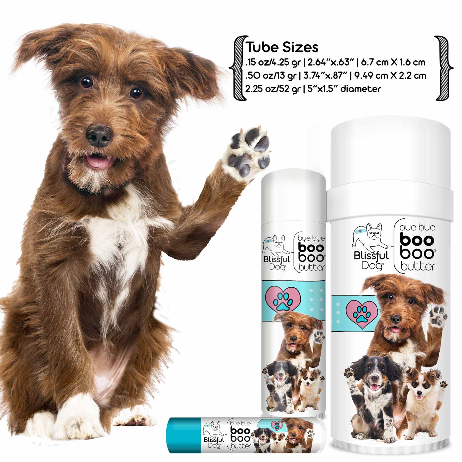 3 Cute Puppies Boo Boo Butter