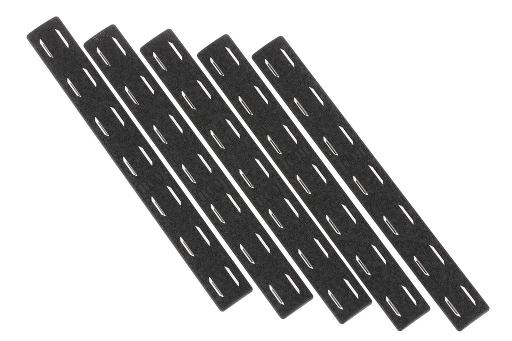 BCM 5.5 Inch M-LOK Rail Cover Panel Kit - 5 Pack