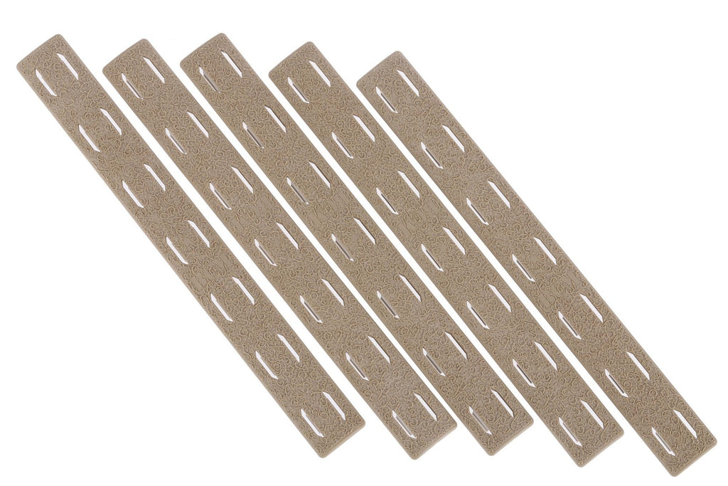 BCM 5.5 Inch M-LOK Rail Cover Panel Kit - 5 Pack