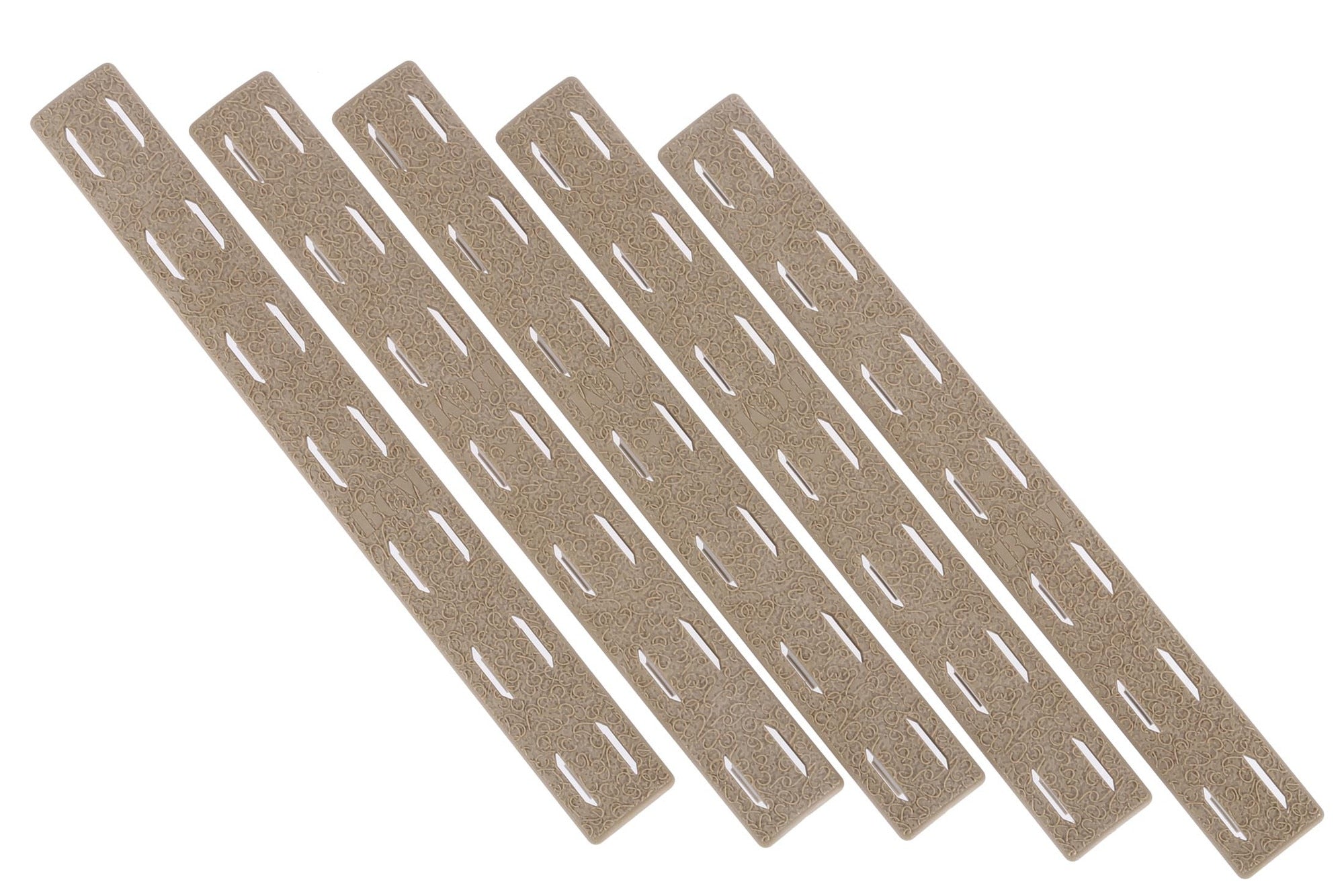 BCM 5.5 Inch M-LOK Rail Cover Panel Kit - 5 Pack