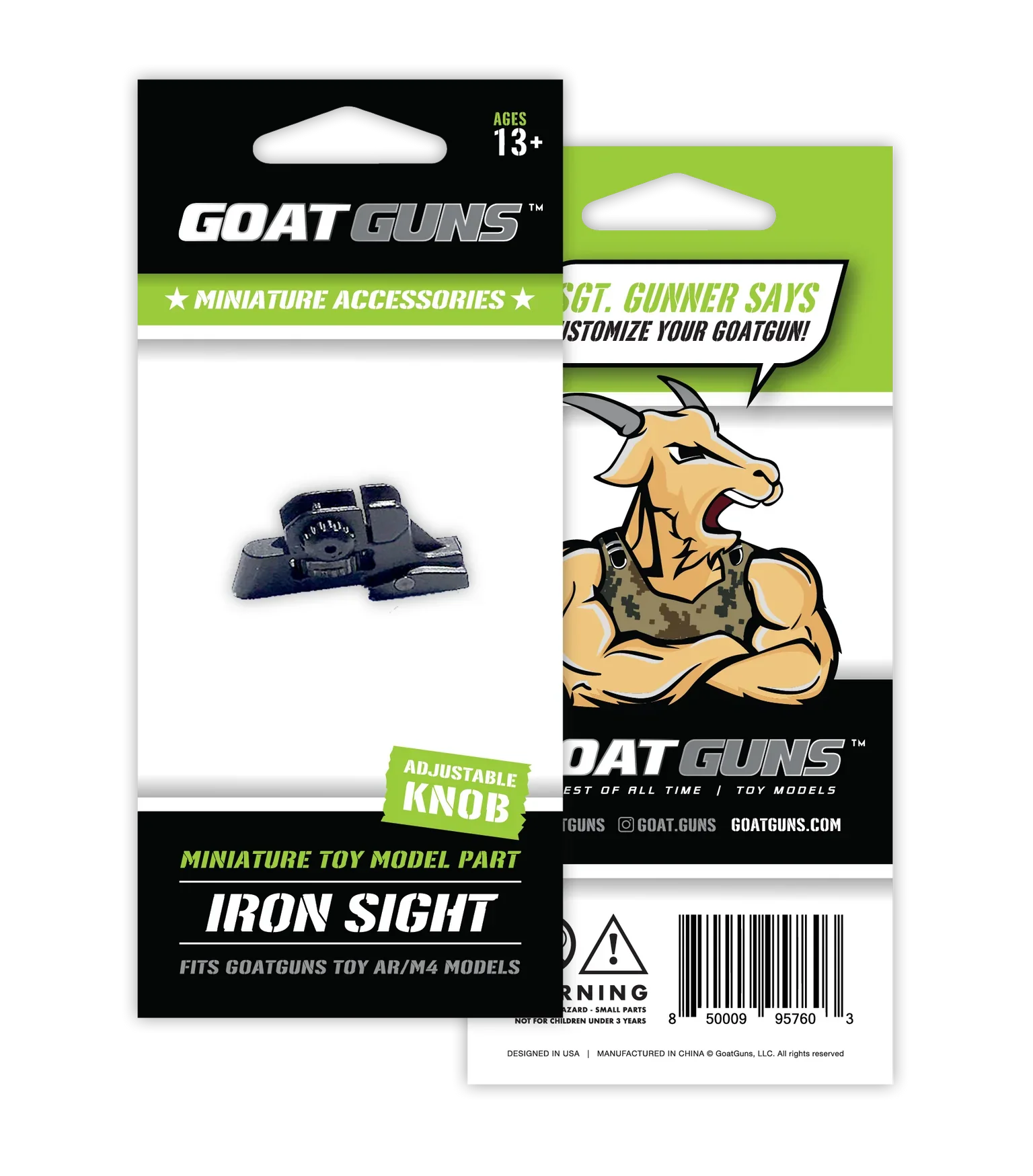 Goat Guns Miniature Toy Model Iron Sight