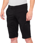 100% Ridecamp Shorts - Black - US 30 40029-00001