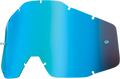 100% Accuri/Strata/Racecraft Lens - Blue Mirror 51002-002-02