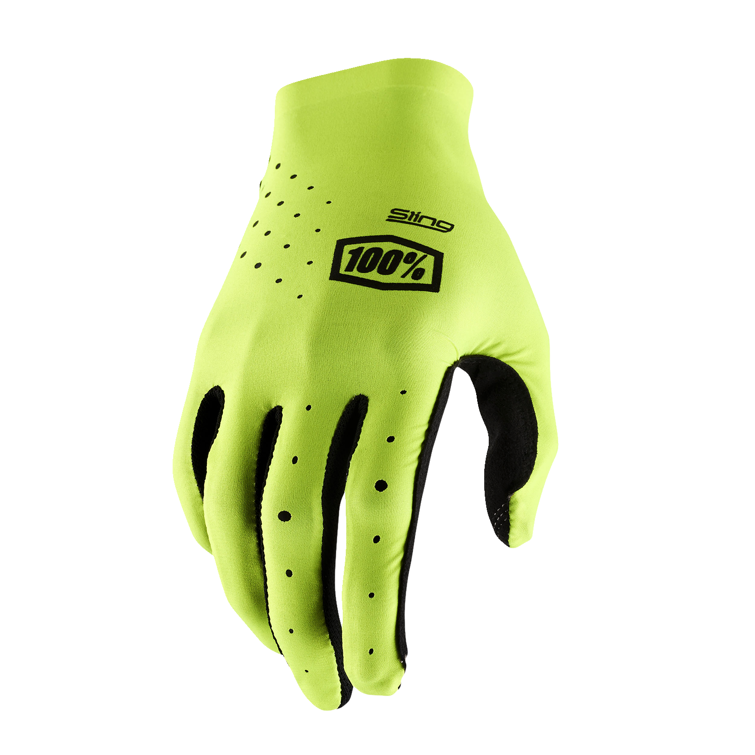 100% Sling MX Gloves - Fluorescent Yellow - Large 10023-00007
