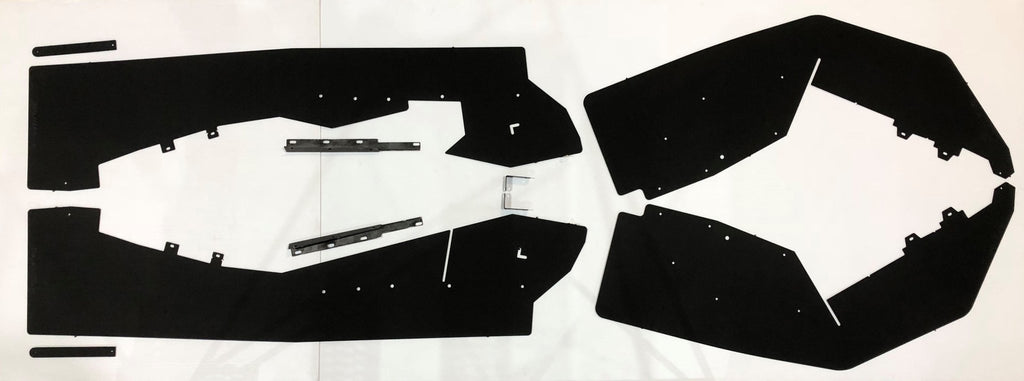 Trail Armor Mud Flap Fender Flare Extensions for 2019-2021 Honda Talon X / R