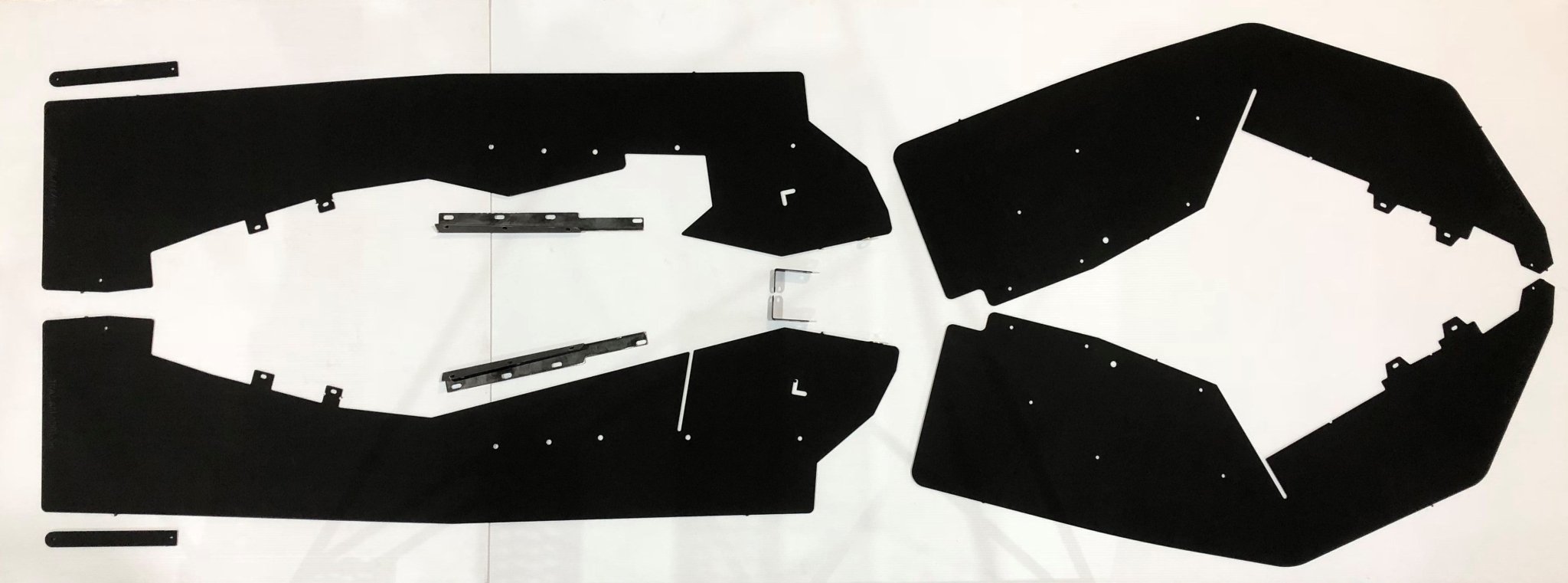 Trail Armor Mud Flap Fender Flare Extensions for 2019-2021 Honda Talon X / R