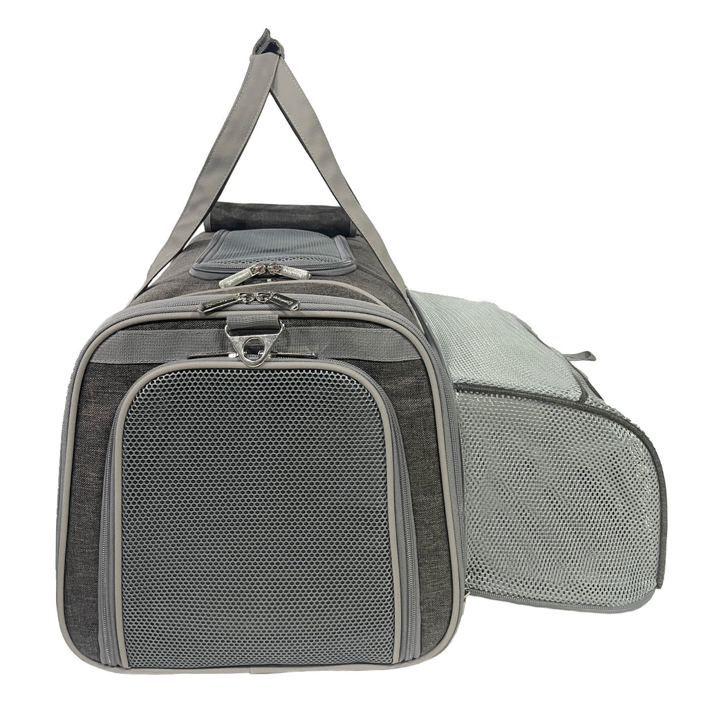 Mr. Peanut's Gold Series Standard Size Airline Compliant Expandable Pet Carrier V3.0