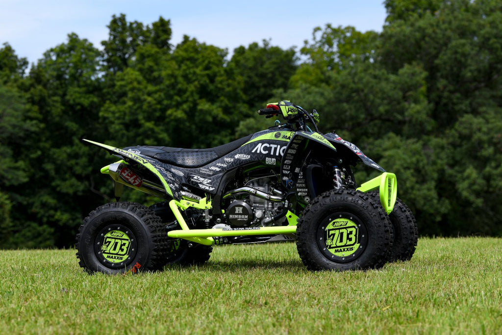 Yamaha YFZ450R/YFZ450X DC-PRO GEN III Nerf Bars W/Built in Heel Guards
