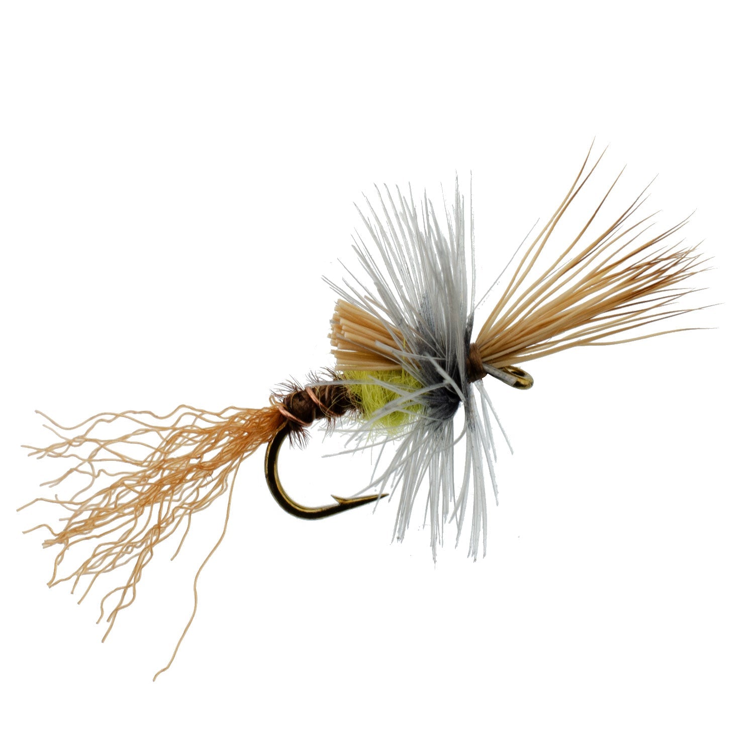 3 Pack Pale Morning Dun PMD Cripple Mayfly  Hook Size 18