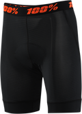 100% Youth Crux Liner Shorts - Black - US 28 40049-00003