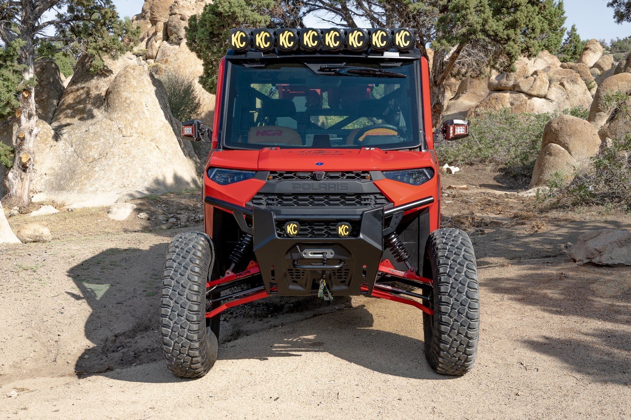 HCR Racing Long Travel Kit with Exit Shocks for Polaris Ranger