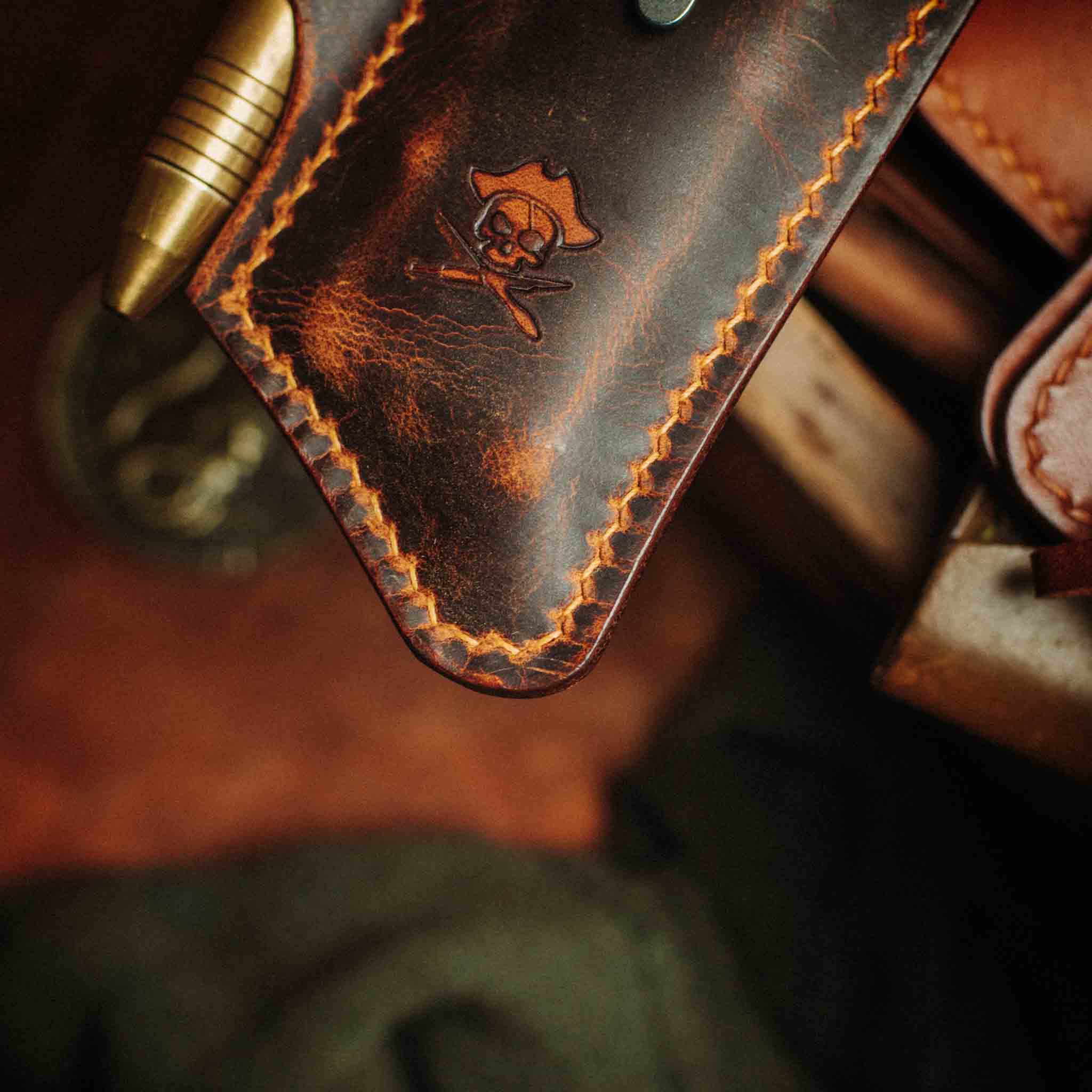 Knife Sheath - Sailor v3 | Leather EDC | Pocket Knife Holder
