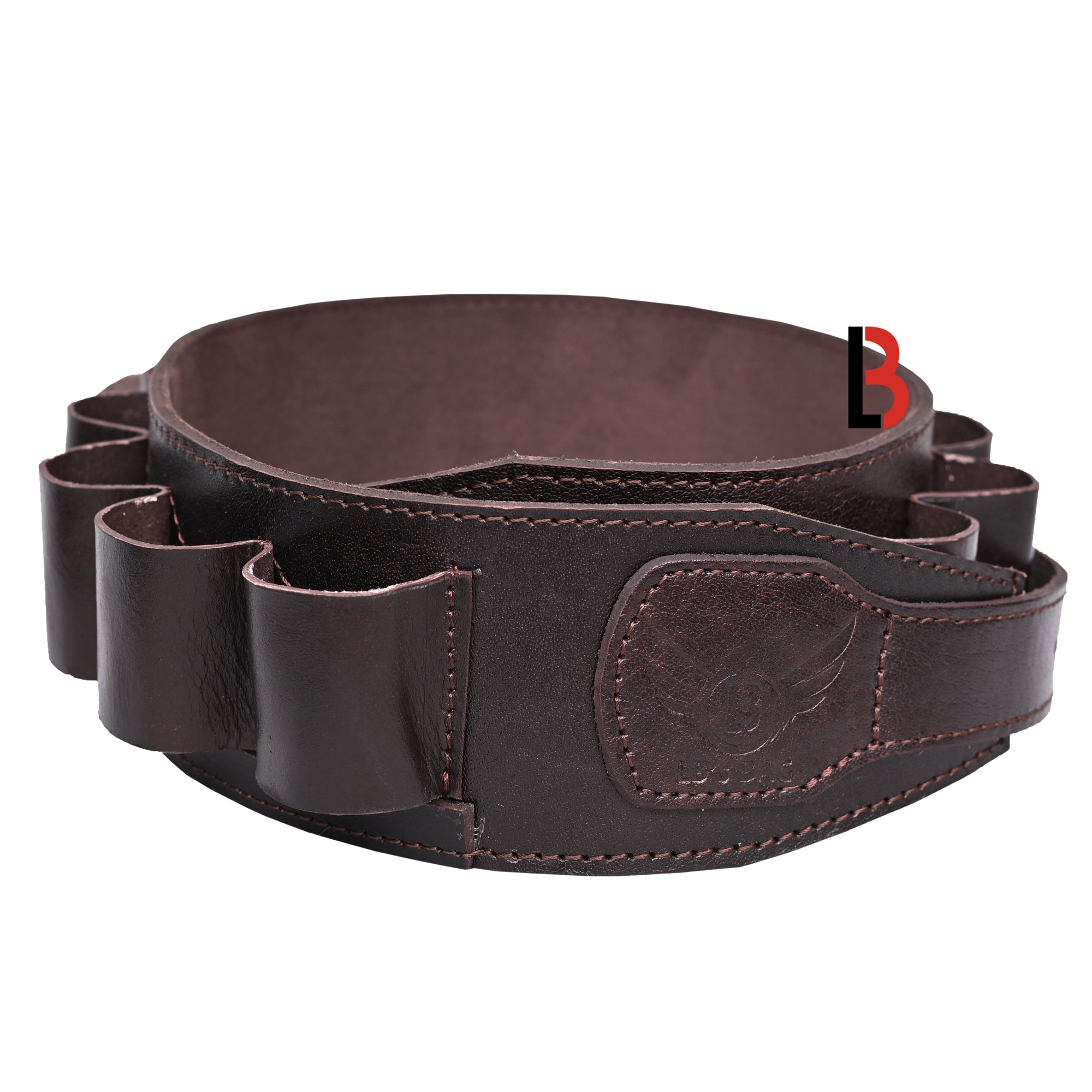Double Barreled Shotgun Shotshell Bandolier Belt Shell Belt Ammunition Carrier 12 gauge
