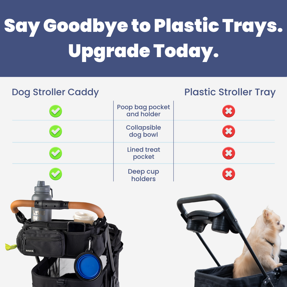 Dog Stroller Caddy Organizer
