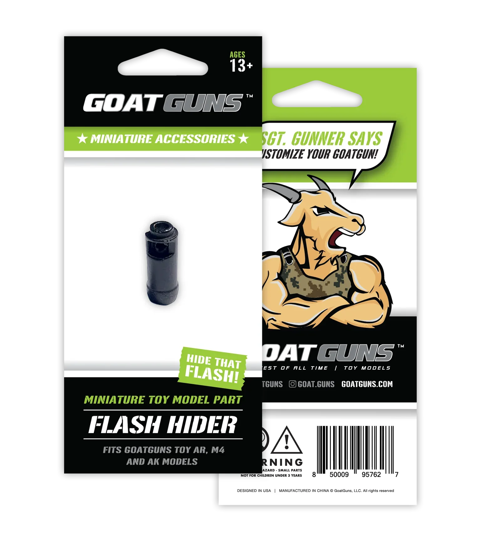 Goat Guns Miniature Toy Model Flash Hider