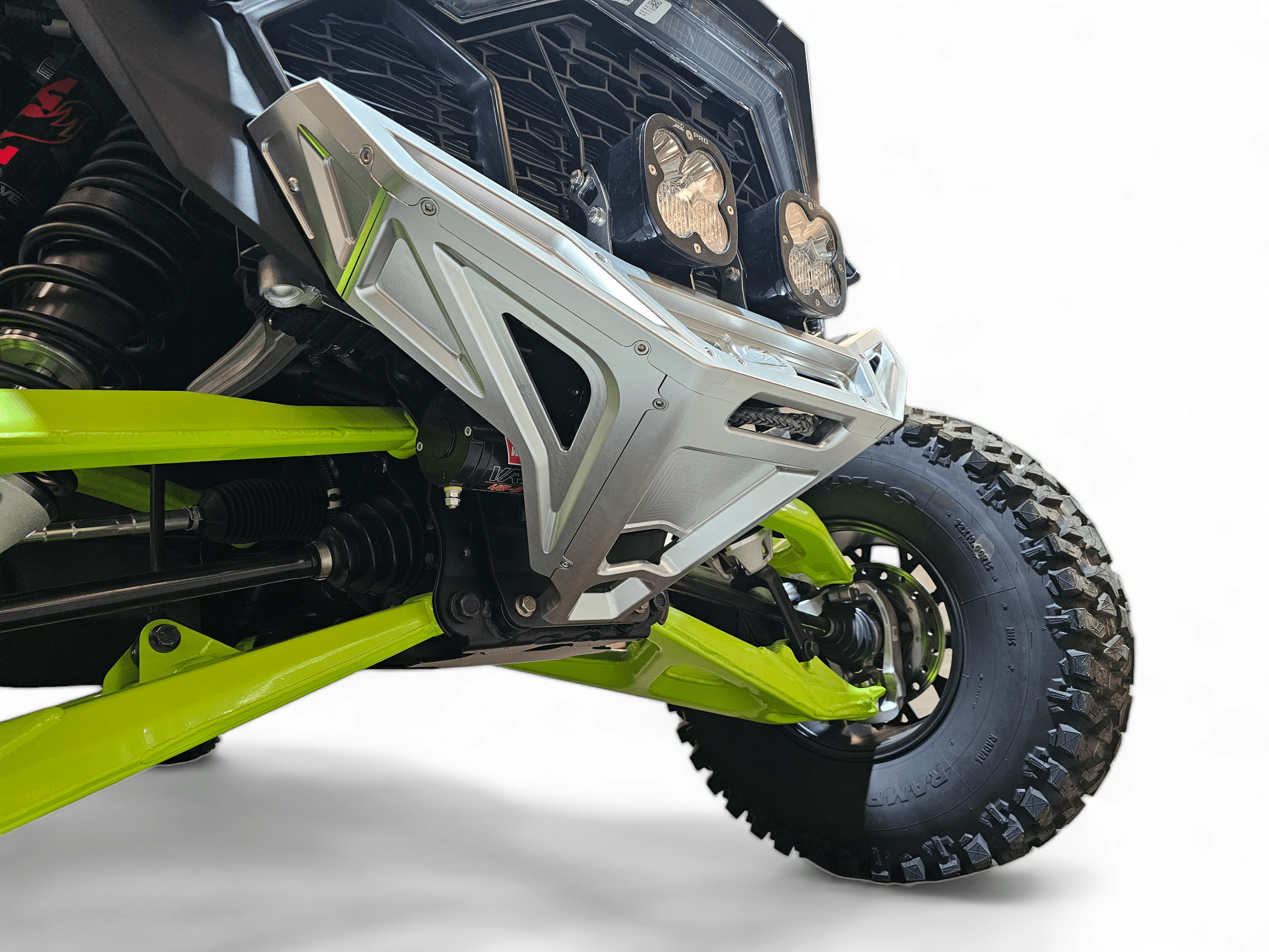 Elektric Offroad Machined Billet Front Winch Bumper for RZR Pro R / Turbo R