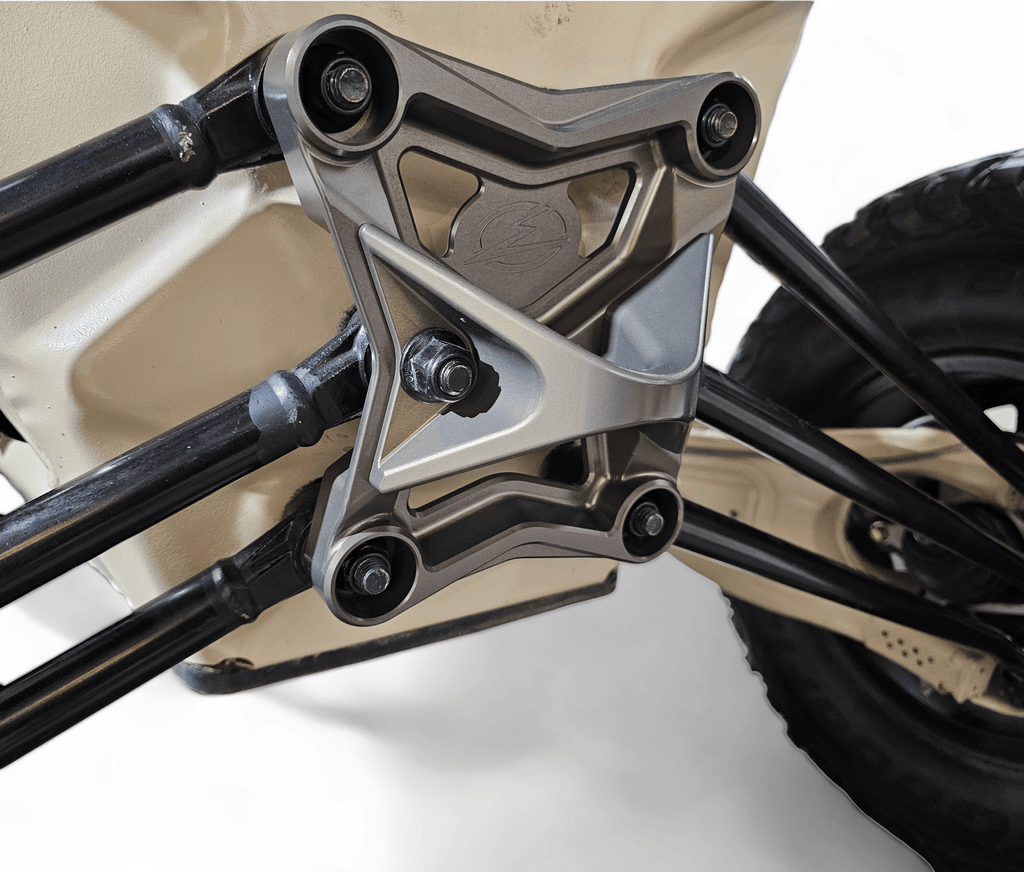 Elektric Offroad Radius Rod Plate / Tow Hook for 2017-21 Can-Am X3