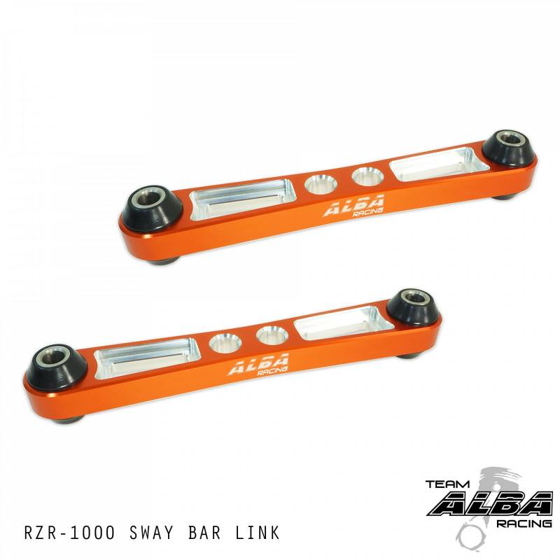 Alba Racing Billet Rear Sway Bar Links (RZR XP 1000)