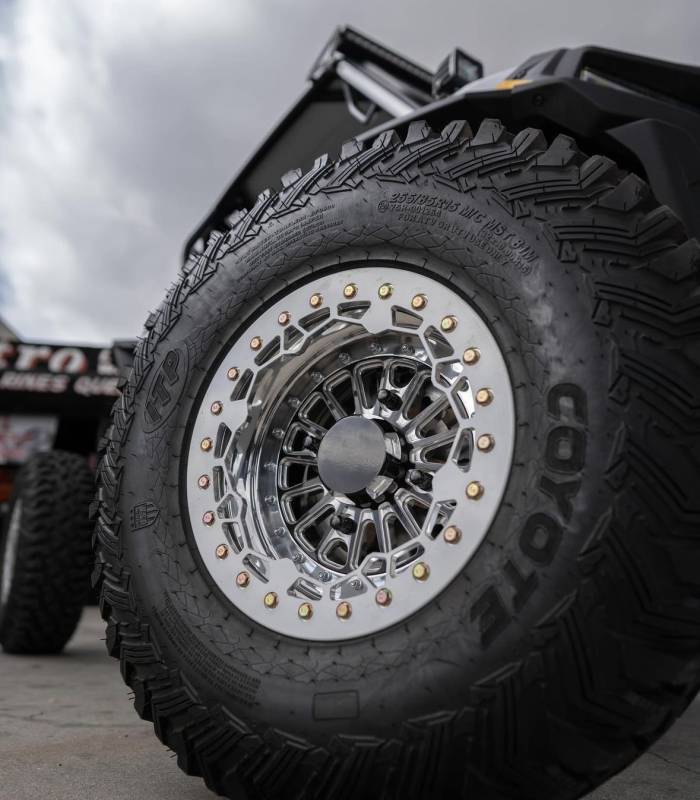 Alba Racing Crusher Pro Beadlock Wheels for RZR 4 Lug