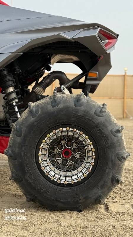 Alba Racing Fractal Crusher Beadlock Wheels for Can-Am Mav R