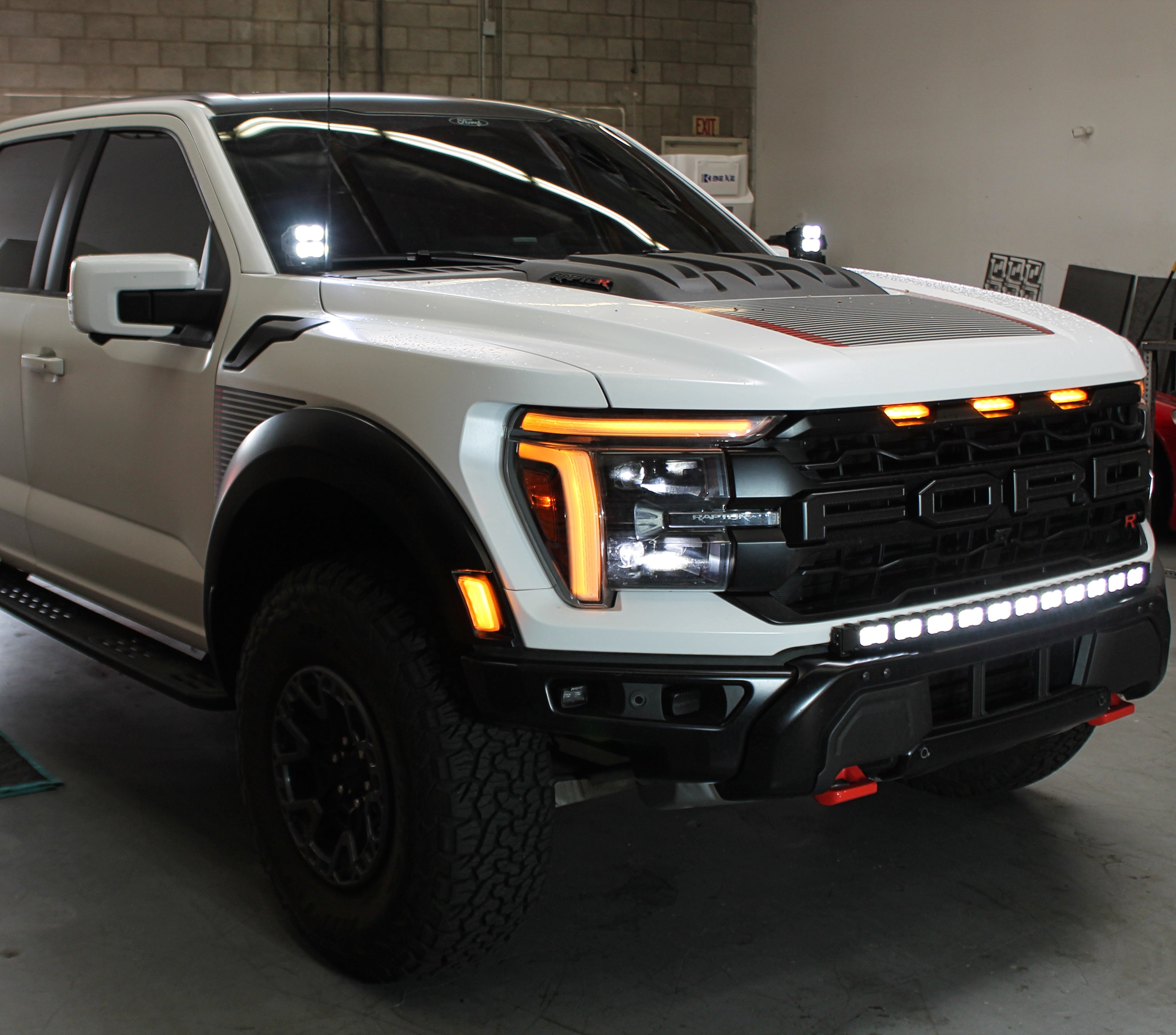 F150 Raptor Modular Bumper 40in Light Bar PRO - 2024+ Gen 3 Refresh
