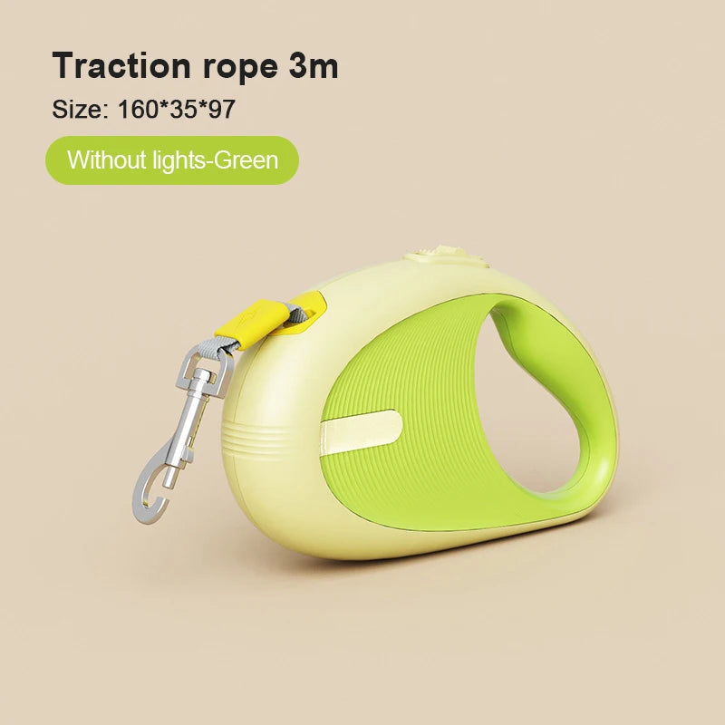 3m Pet Leash For Small Dogs Cat Automatic Retractable Nylon Durable Walking Lead Puppy Outdoor Travel Pet Products 1pcs