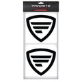 Favorite Shield Decal Black