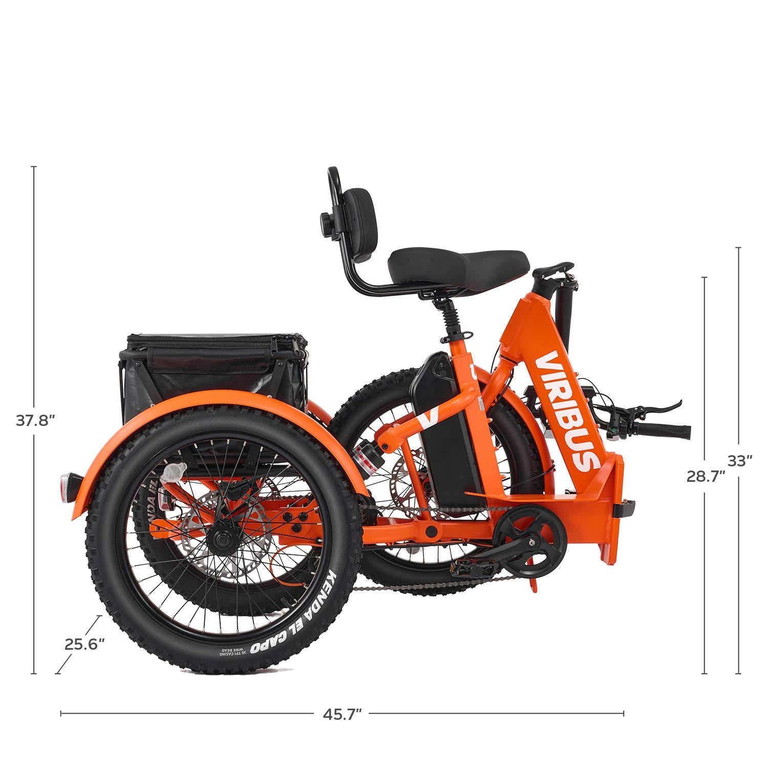 Viribus FC1 Folding Electric Tricycle