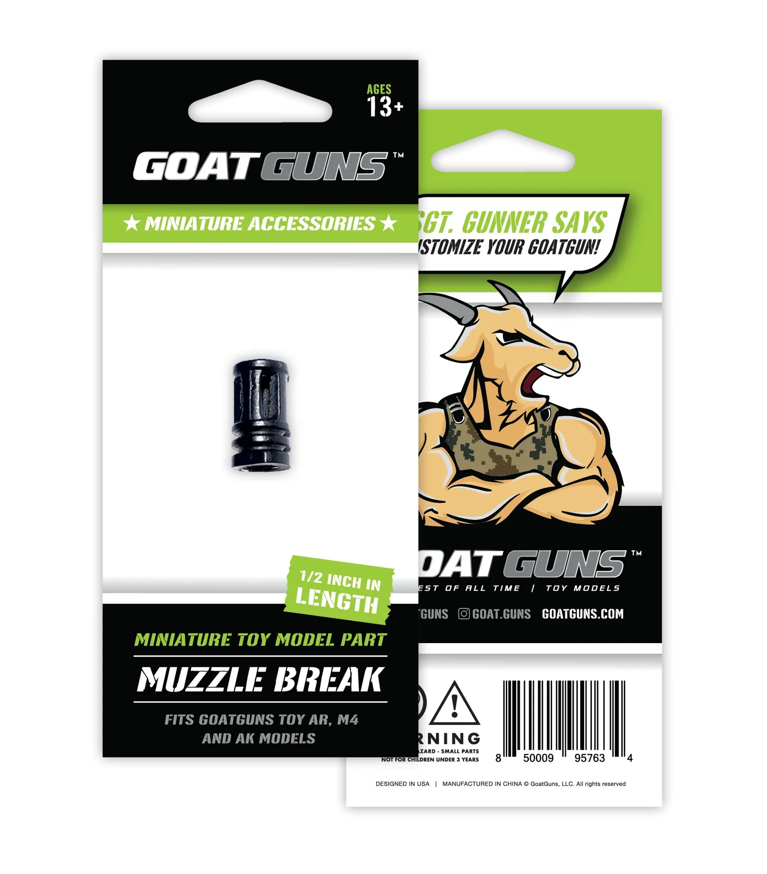 Goat Guns Miniature Toy Model Muzzle Break