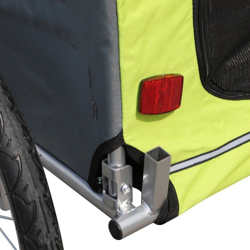 Pet Dog Bicycle Trailer Jogger with Suspension