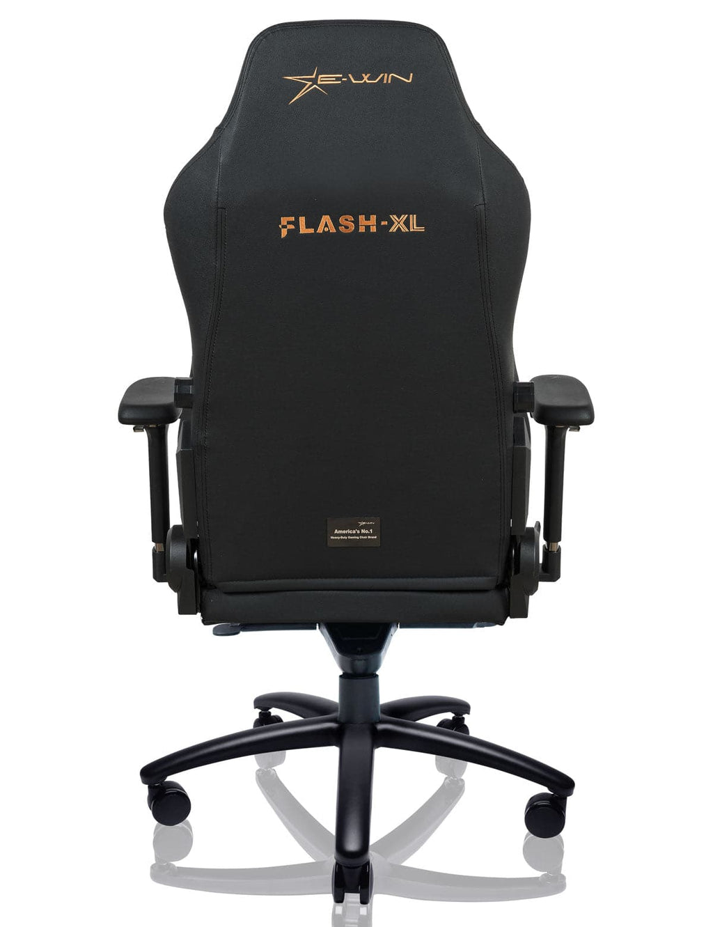 E-WIN Ultimate Gamer Bundle with Flash XL Revolution Upgraded Series and Nexus Lucis RGB Gaming Desk with Wireless Charging