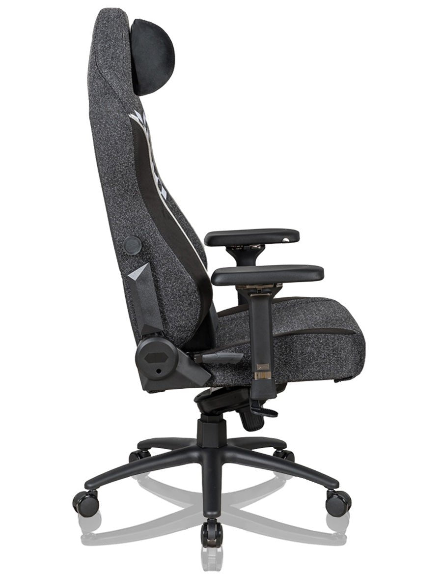 E-WIN Flash XL Size Upgraded Series Soft-Weave Fabric Ergonomic Computer Gaming Office Chair with Pillows-FLJ-XL-REV
