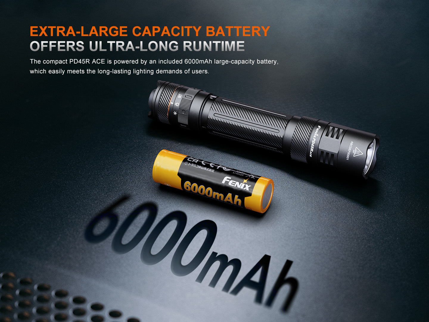 Fenix PD45R ACE Multi-Mode Tactical Flashlight