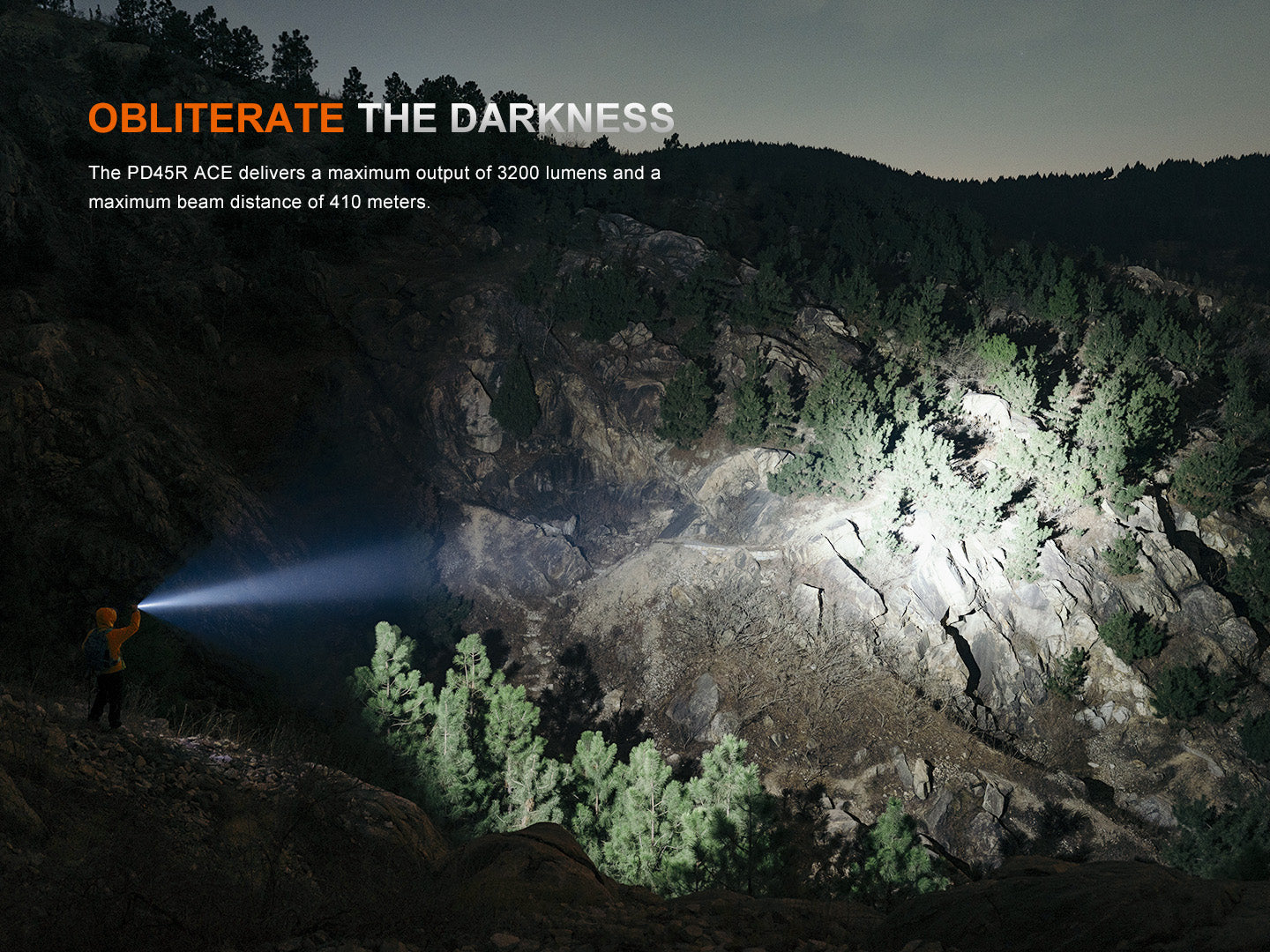 Fenix PD45R ACE Multi-Mode Tactical Flashlight
