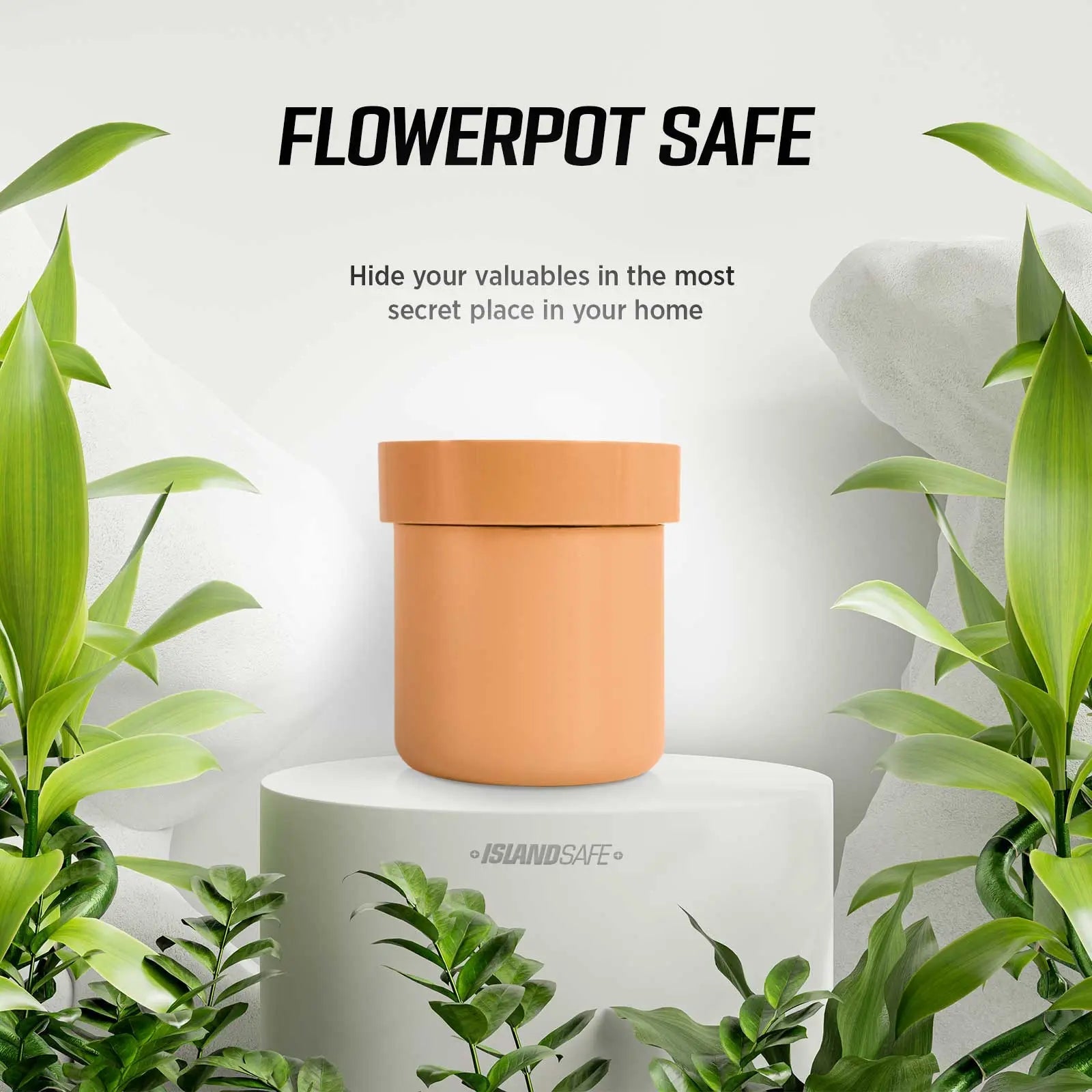 Flower Pot Hidden Safe