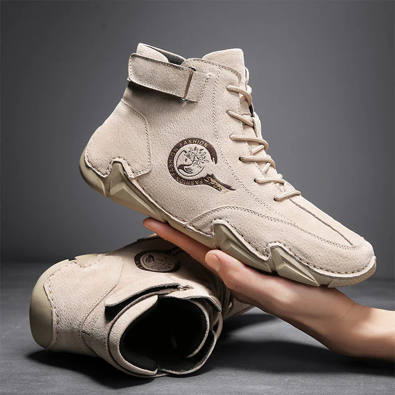Comfort and Style: Big Size Men's Leather Boots