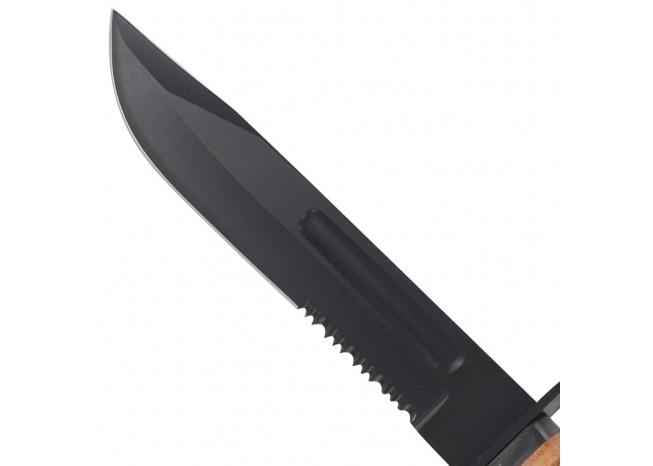 Military Survival Knife for Outdoor Adventures and Utility Use