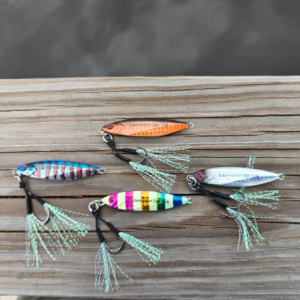 Submission Jigs - Micro Mercenary - Slow Pitch Jigs - 4 Packs