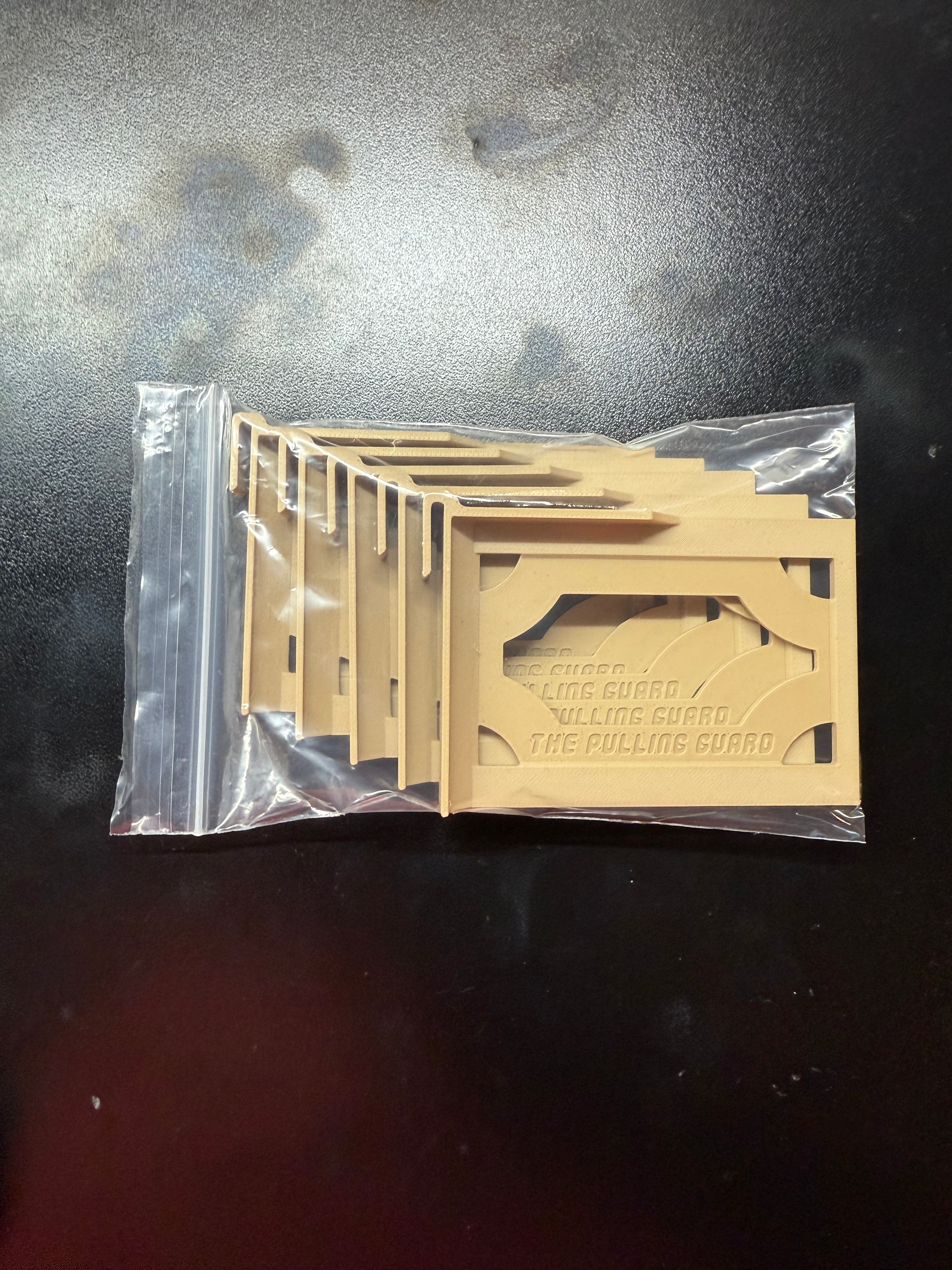 WIDE 20 Pack - Card Storage Clips for Single Row Boxes - Single Color Bulk Packs