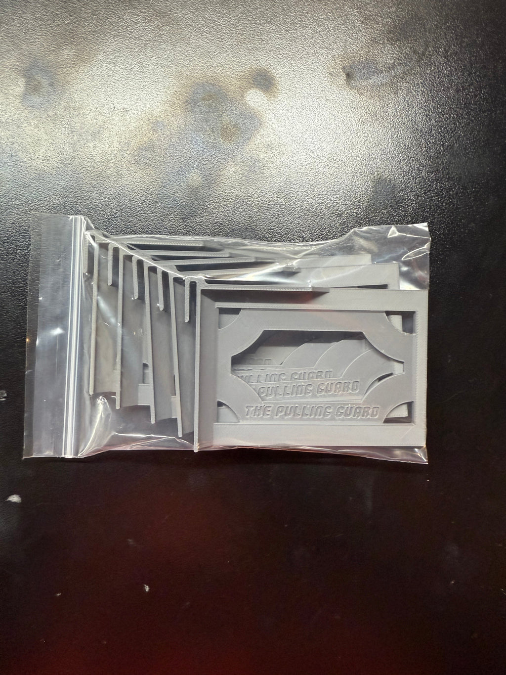 WIDE 20 Pack - Card Storage Clips for Single Row Boxes - Single Color Bulk Packs