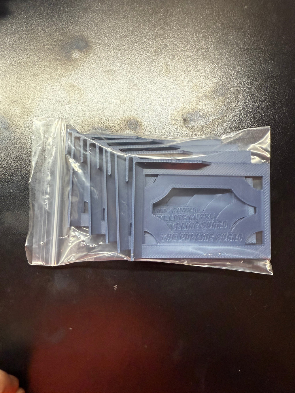 WIDE 20 Pack - Card Storage Clips for Single Row Boxes - Single Color Bulk Packs