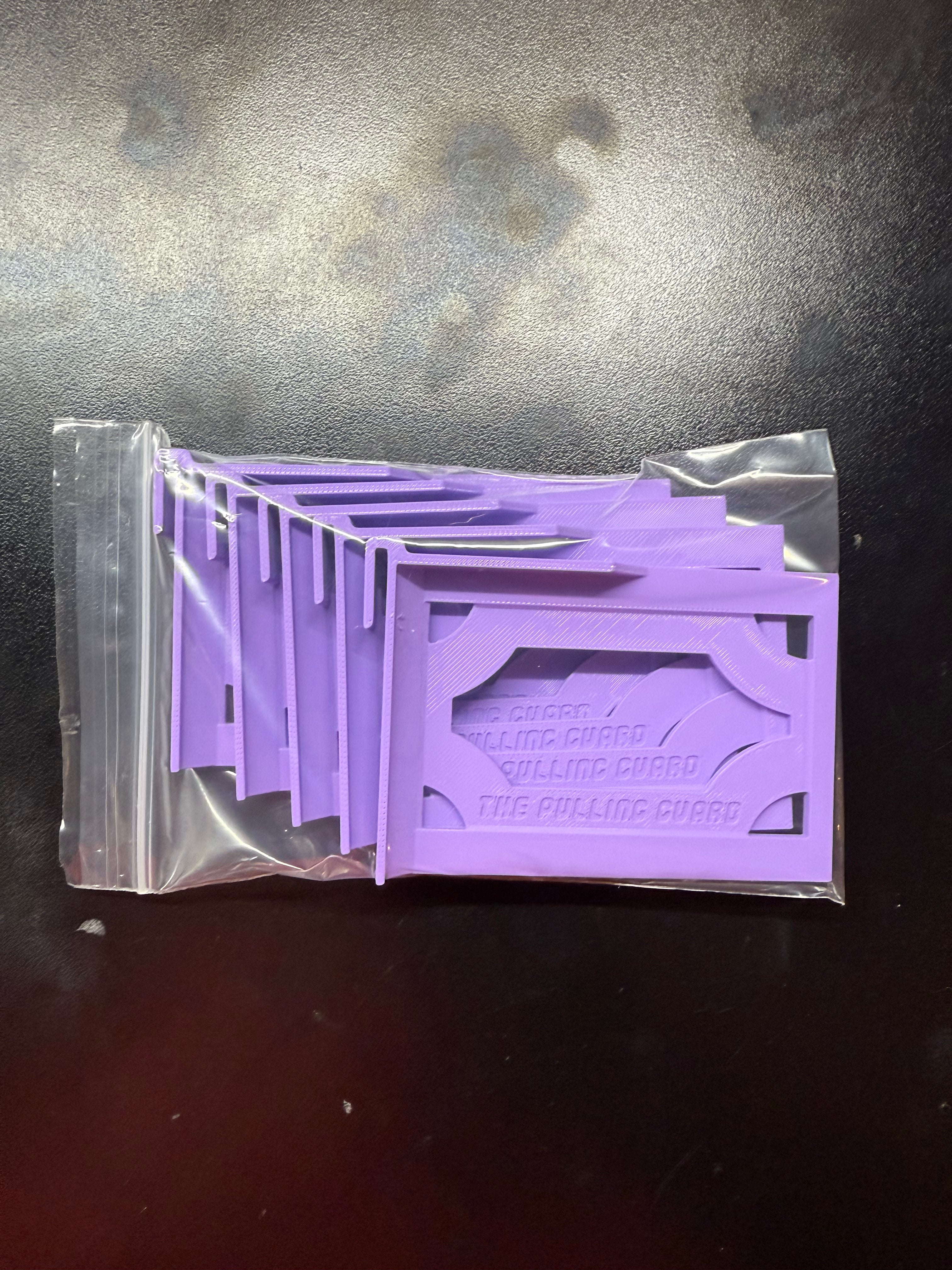 WIDE 20 Pack - Card Storage Clips for Single Row Boxes - Single Color Bulk Packs