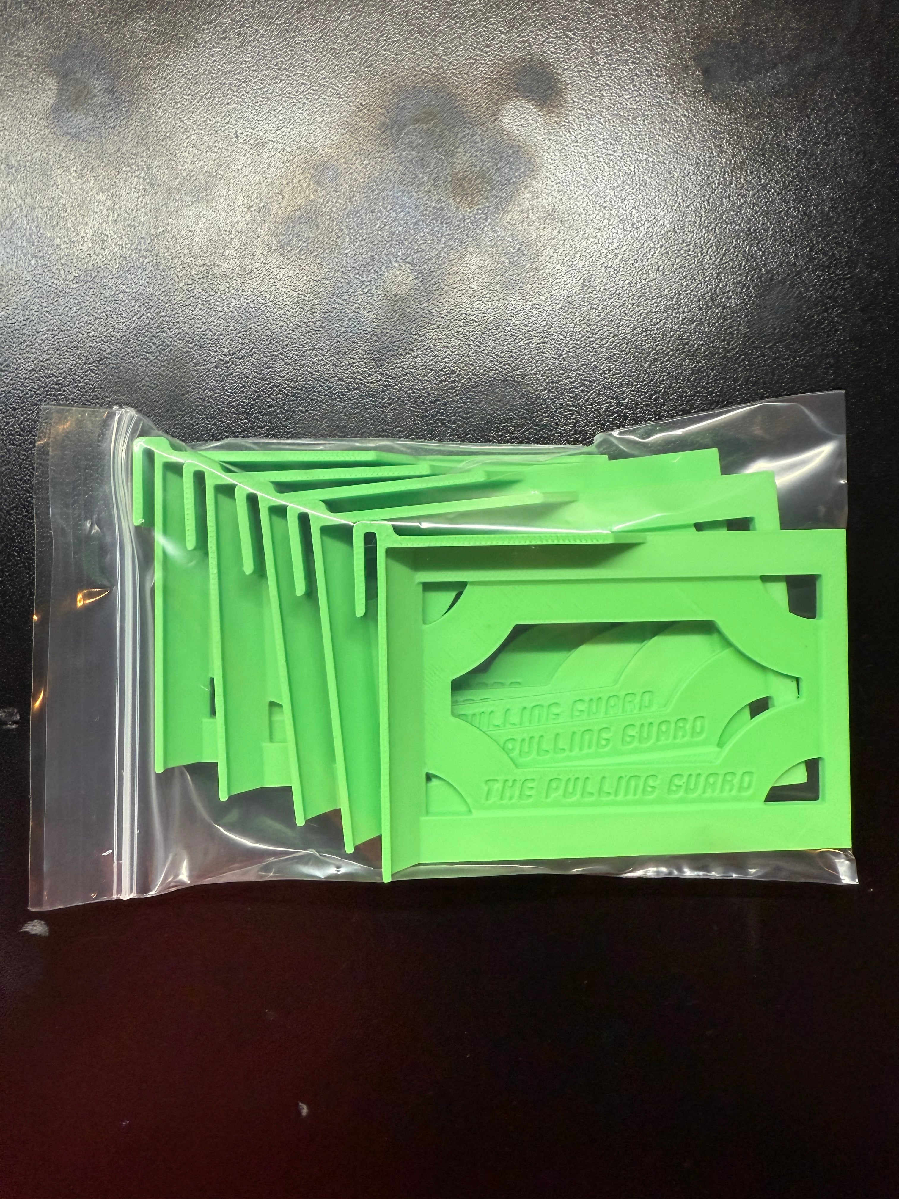 WIDE 20 Pack - Card Storage Clips for Single Row Boxes - Single Color Bulk Packs
