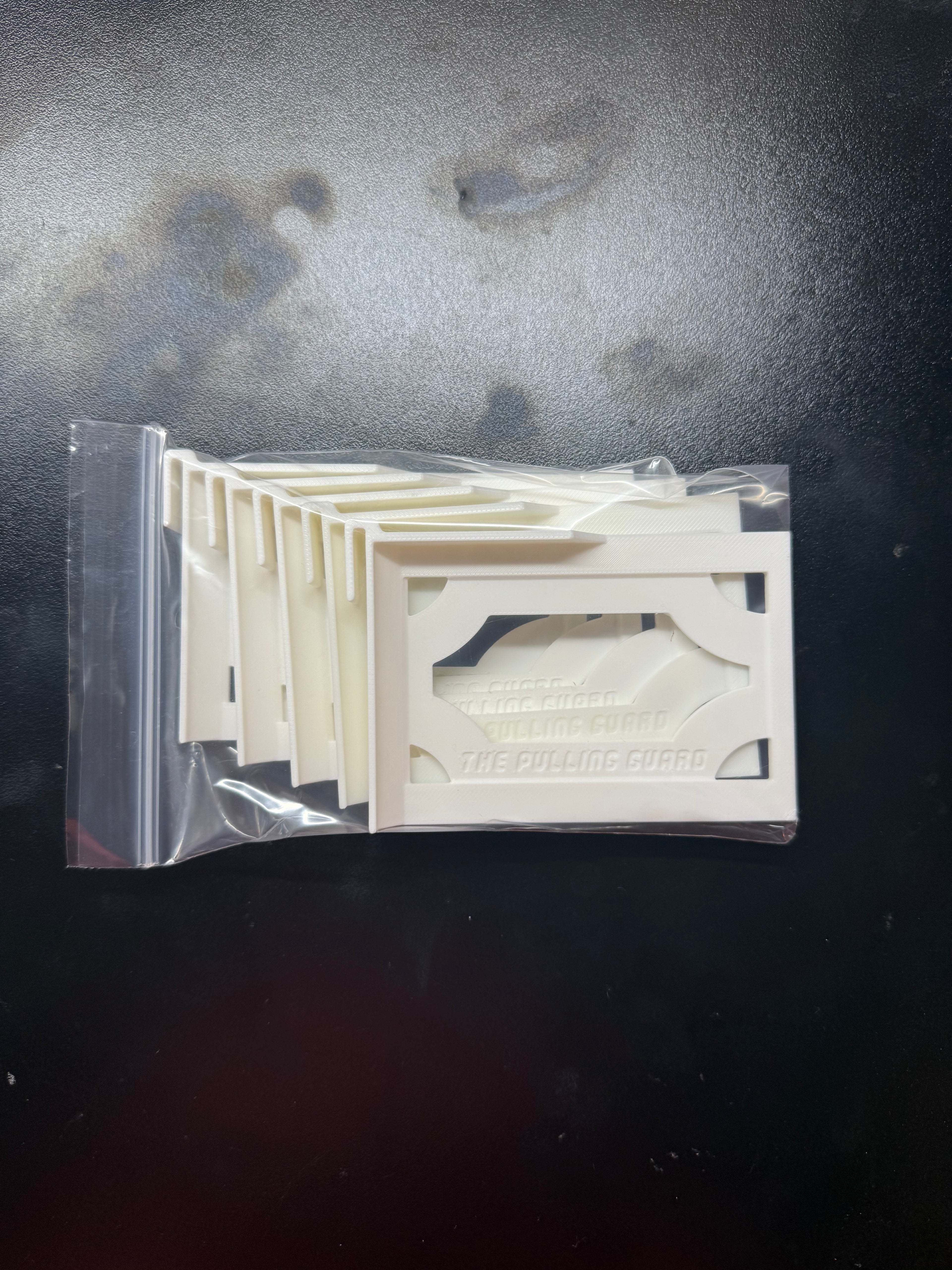 WIDE 20 Pack - Card Storage Clips for Single Row Boxes - Single Color Bulk Packs